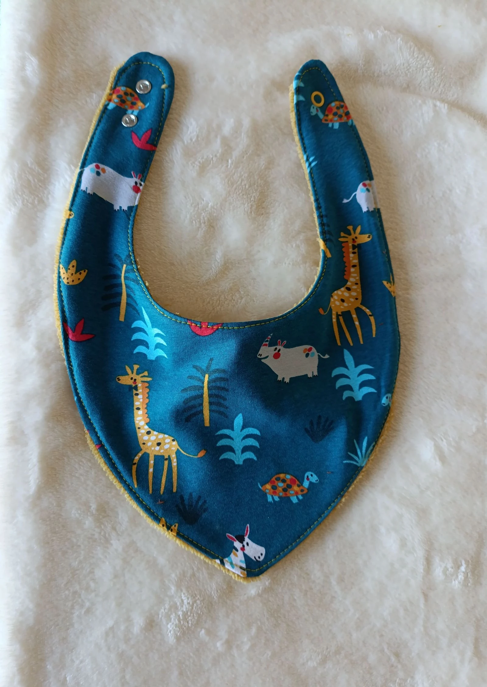 Babador bandana para bebê - extensível - motivos de animais – photo 3